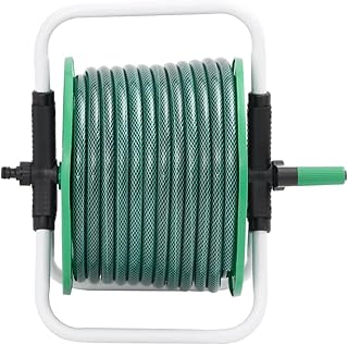 Kangmusi 3281508 - Carrete de manguera (PVC, 30 m), color verde