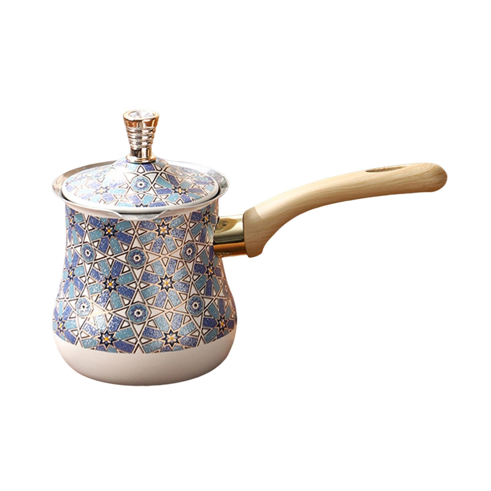 Cafetera Profesional de Acero Inoxidable con Asa Y Protector, Apta para Cocinas de Gas E Inducción, Ideal para La Cocina, Viajes Y Of, tal como se describe, 550 Ml
