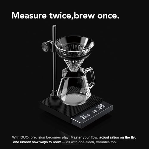Miniatura 9 de TIMEMORE Báscula de café Basic 2.0 Báscula electrónica de espresso con caudal de agua y función de temporizador, conmutación gratuita de unidades de