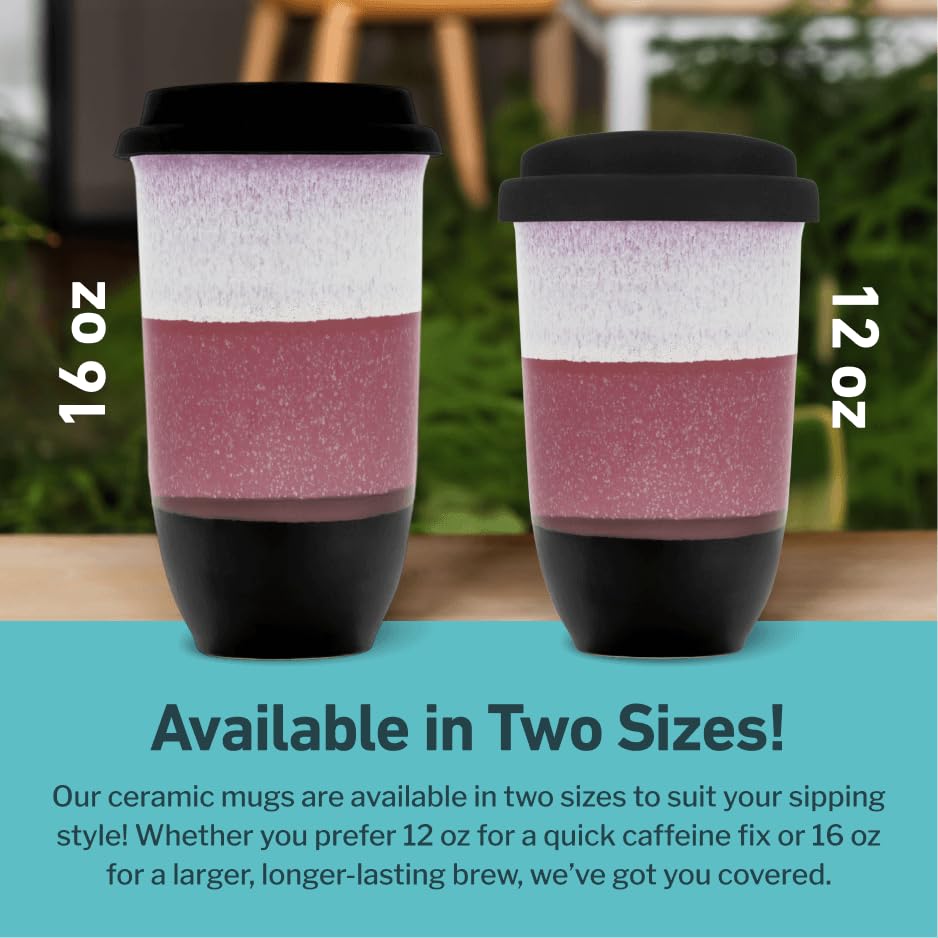 NOVA CERAMICS Eclipse Coffee Mug 12oz