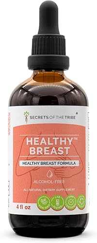 Secrets of the Tribe Extracto saludable sin alcohol de mama, bardana, vitex, ñame silvestre, trébol rojo, manzanilla, milenrama. Fórmula saludable