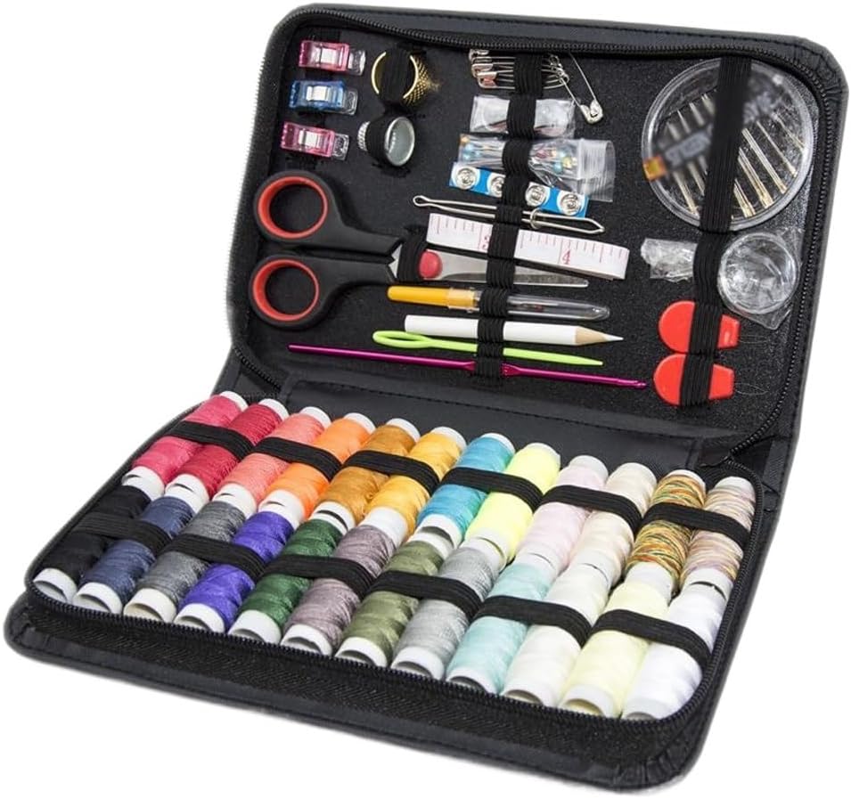 ASWRTYJO Sewing Box Set Travel Home Portable Needle Sewing Multi-Functional Combination