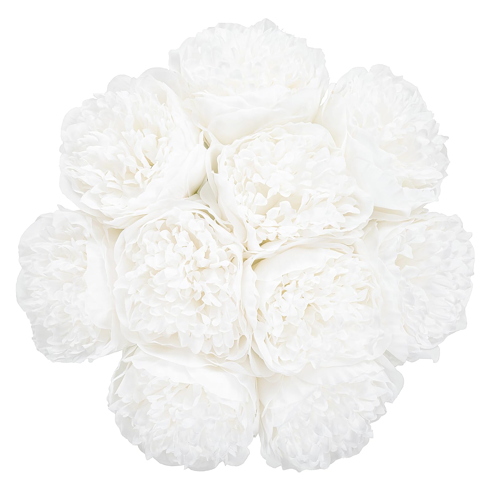 Pivoines artificielles aspect réaliste et fleurs de soie premium pour vase de salon chic