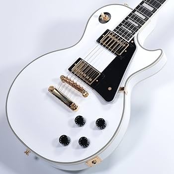 Amazon | Epiphone/Inspired by Gibson Les Paul Custom Alpine White