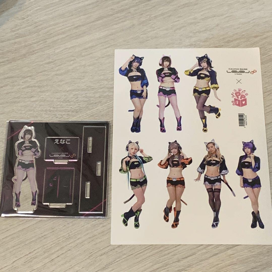 Amazon.co.jp: えなこ アクリルスタンド ステッカー : おもちゃ