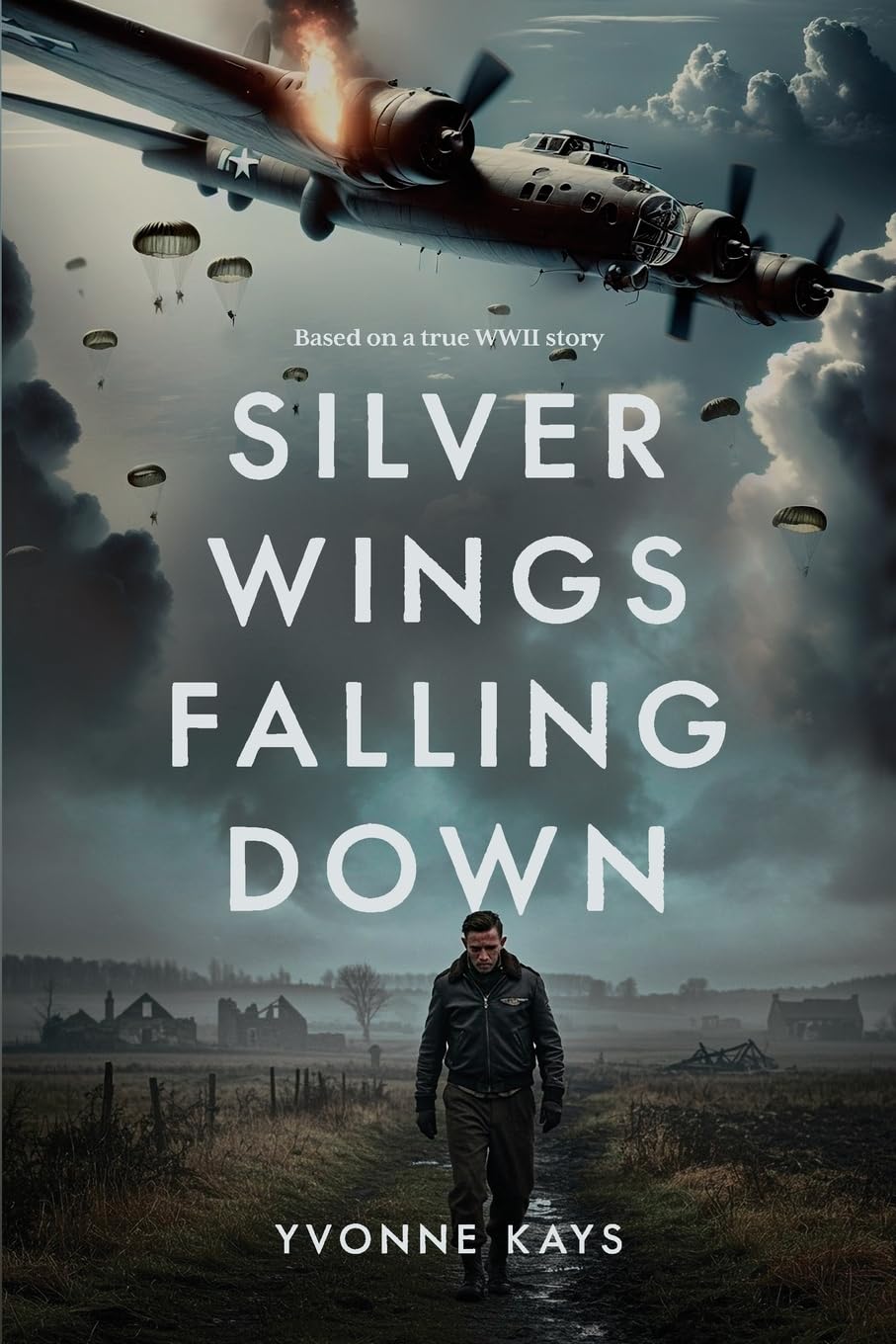 Silver Wings Falling Down: Based on a true WWII story