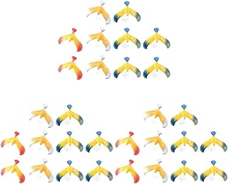 Kisangel 30 Pcs Balance Bird Gravity Bird for Kids Desktop Gravity Bird Balancing Bird Figurines Gravity Bird Finger