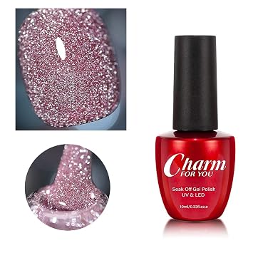 VERONNI Explosion Diamond Gel Nail Polish Reflective Sparkling Nail Gel Bright Glitter Bungee Soak Off UV Nail Gel Broken Diamond Gel Nail Art Manicure03