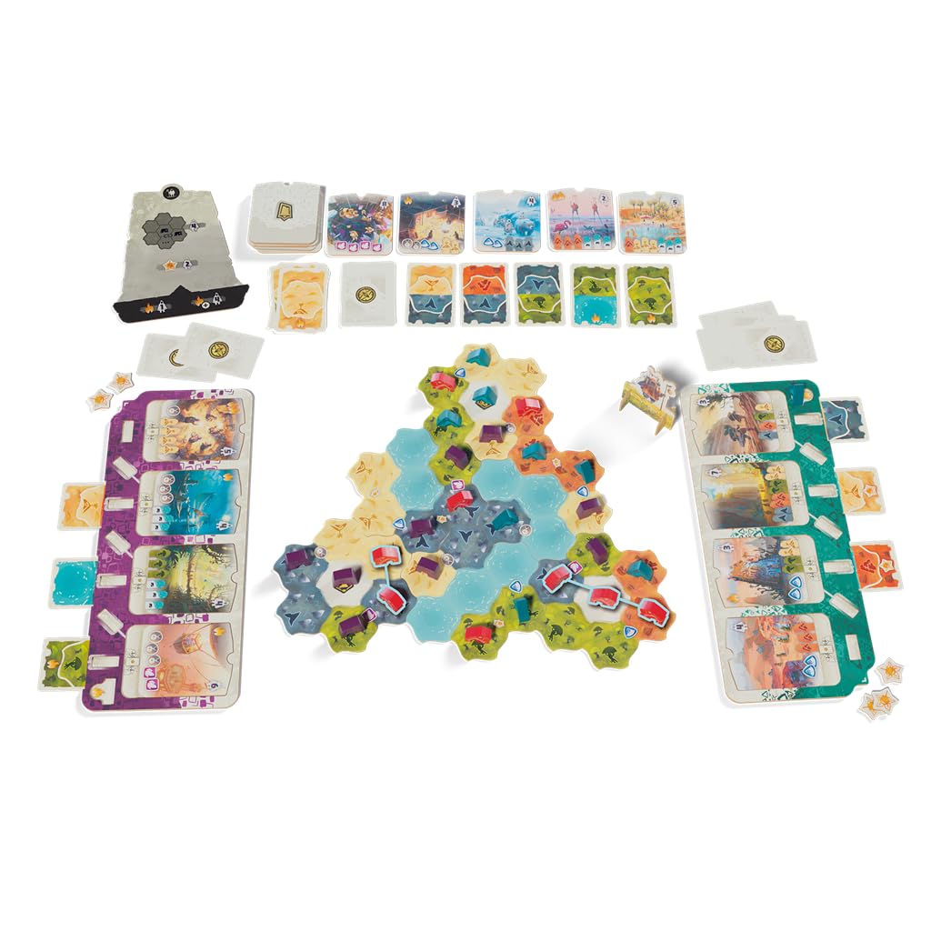 Asmodee, Dewan, Juego de Mesa estratégico, colocación y Conquista | Tablero Modular, de 2 a 4 Jugadores, a Partir de 10 años, 40 min, español