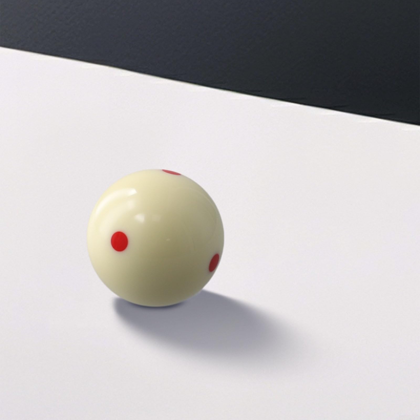 Pallina da allenamento per biliardo, palla rossa 5,7 cm, 6 punti, resina, accessorio per visualizzazione obiettivi