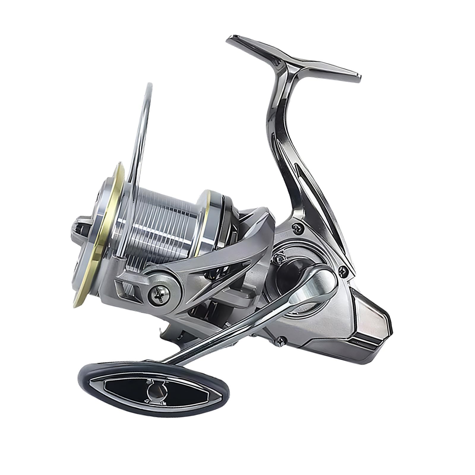 Durabilità Metallo Mulinello Crank Parte di Ricambio Professionale Pesca per Pescatori Professionali Manico Leggero