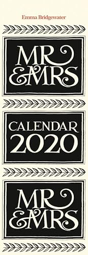 Emma Bridgewater, Mr &amp; Mrs Slim Planner Calendar 2020