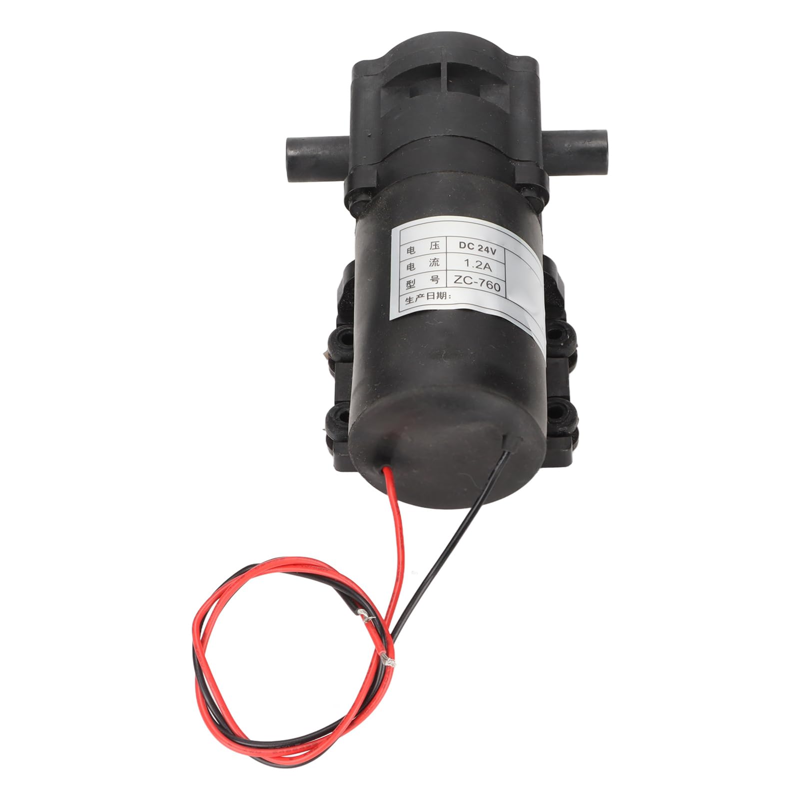 Bomba de Agua para pecera, Bomba de Agua con Engranajes de 24 V CC, Bomba autocebante compacta Resistente a Altas temperaturas para Acuario y Estanque, Modelo ZC-760