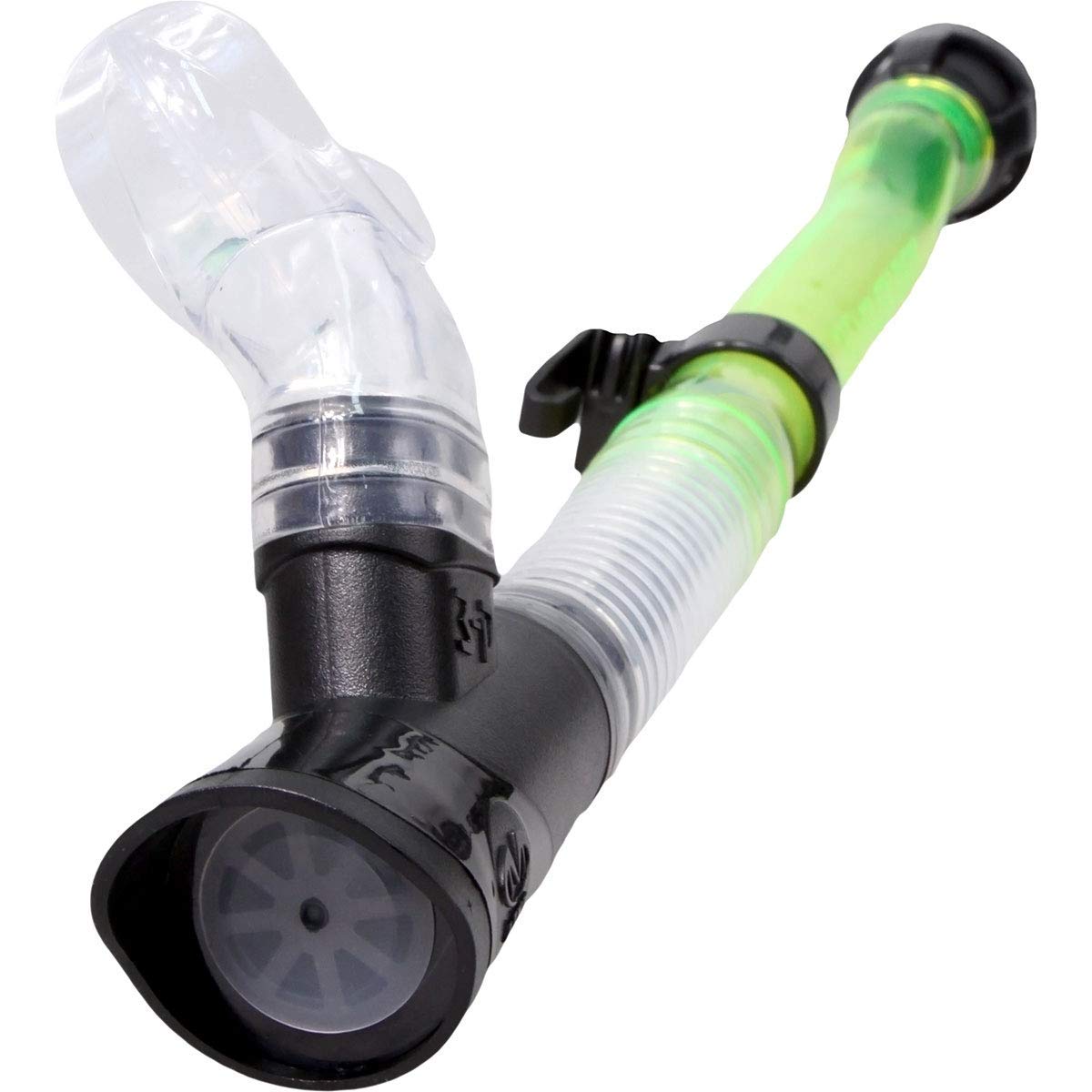 XS Scuba M-Line Snorkel 3D Dry, Crystal Yellow