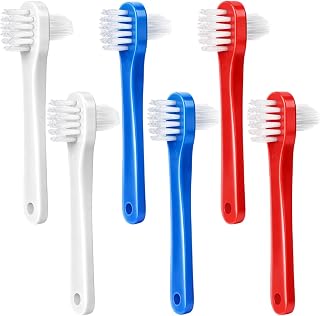Menibeuty Prothesenbürste 6er-Set, 3 Farben