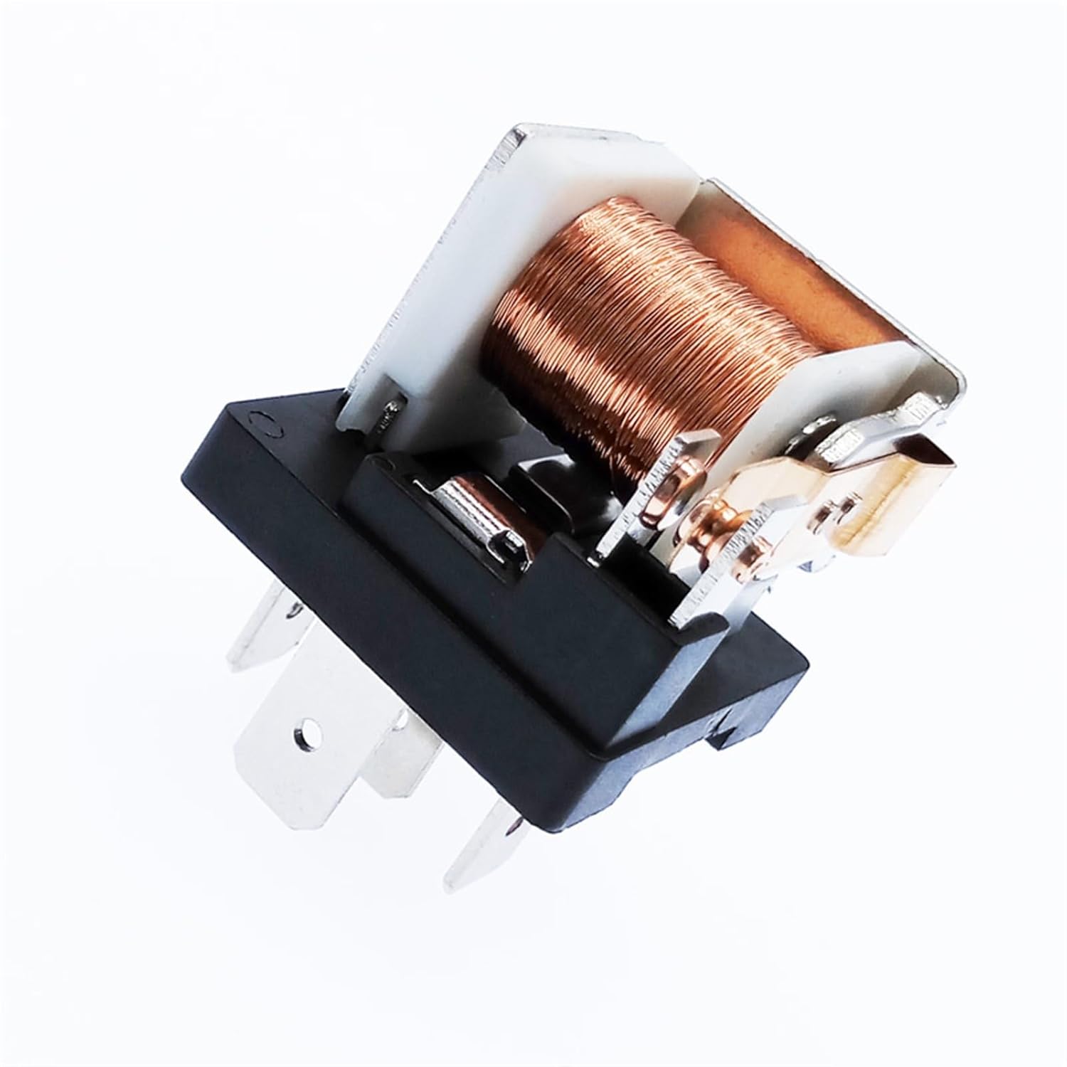 5 Pin 40A Auto Car Relay JD2912 DC 12V 24V 36V 48V with Mounting Hole Coil Power 1.8W Automobile Control Device(5Pin 40A 12V)