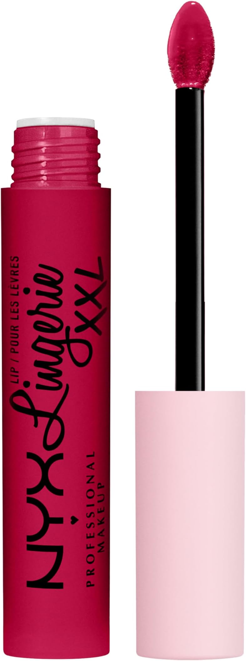 NYX Professional Makeup Lip Lingerie XXL, Long Lasting Matte Liquid Lipstick, Vegan formula, Stamina