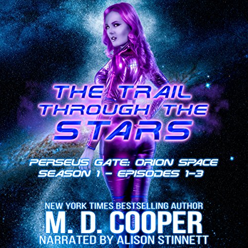 Book cover for The Trail Through the Stars: Books 1-3