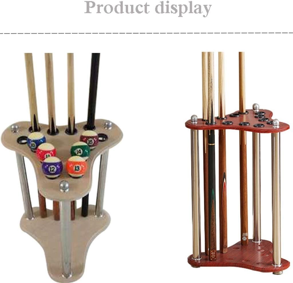 Pool Cue Rack, Floor Stand 12 Holes Billiard Supplies for Unisex