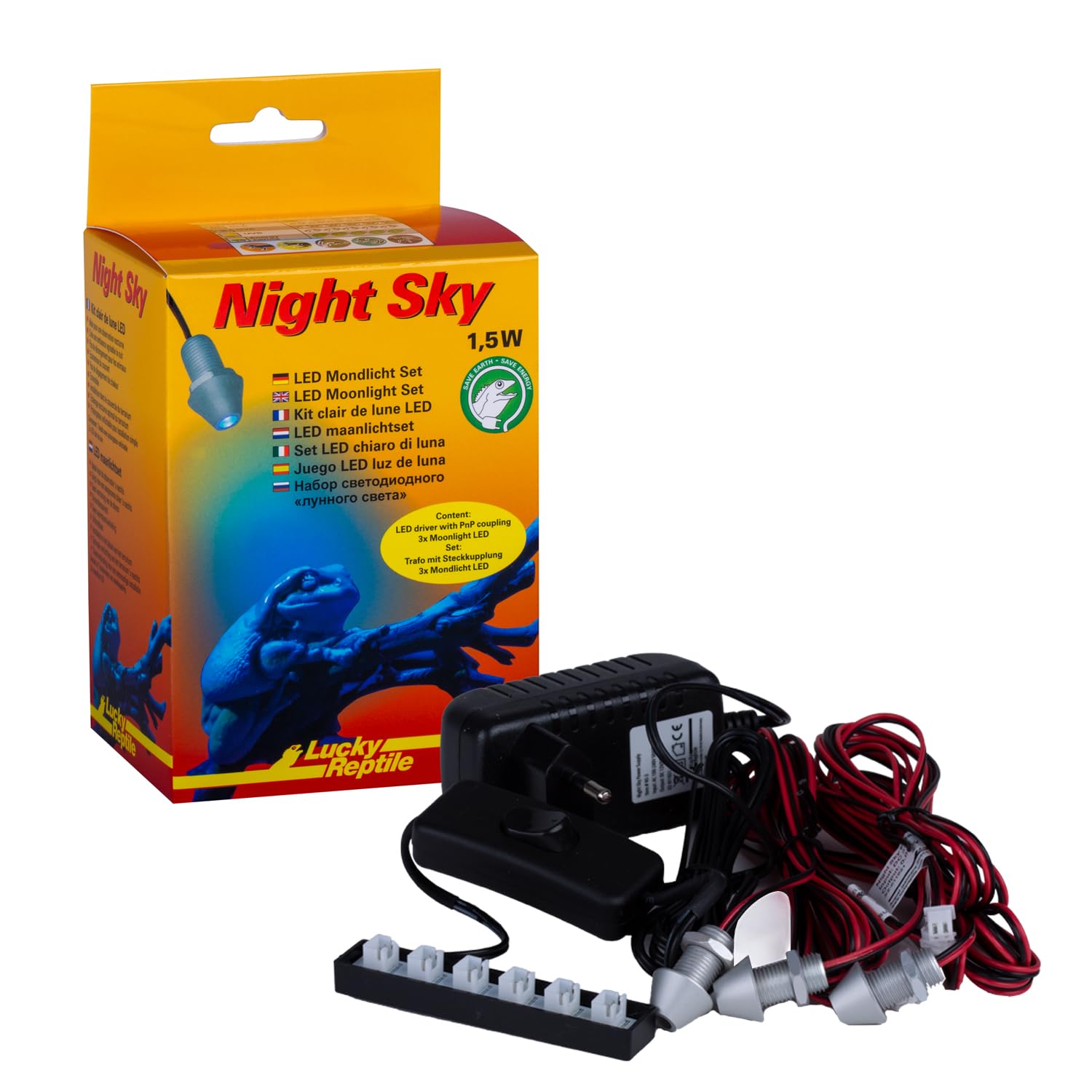 Lucky Reptile Night Sky LED Mondlicht Set