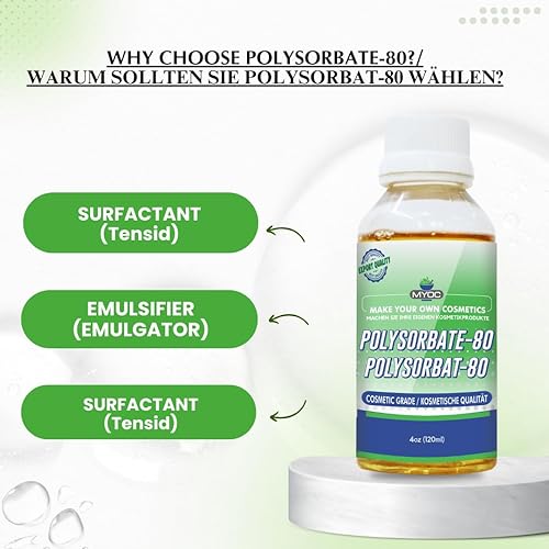 Miniatura 4 de MYOC Polysorbate 80 líquido (4 onzas líquidas (paquete de 1))