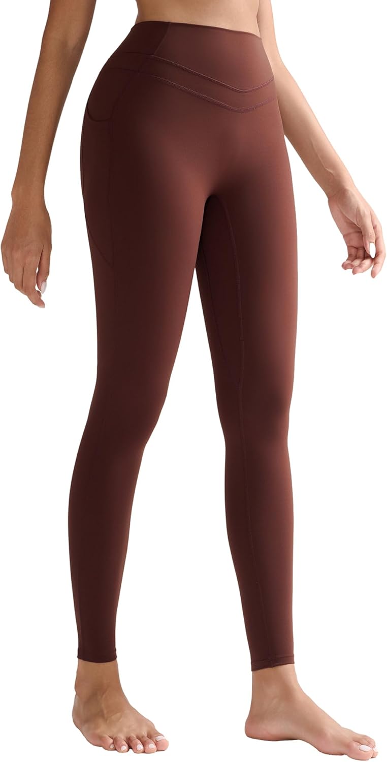 RUNNING GIRL Compression Leggings with Pockets for...