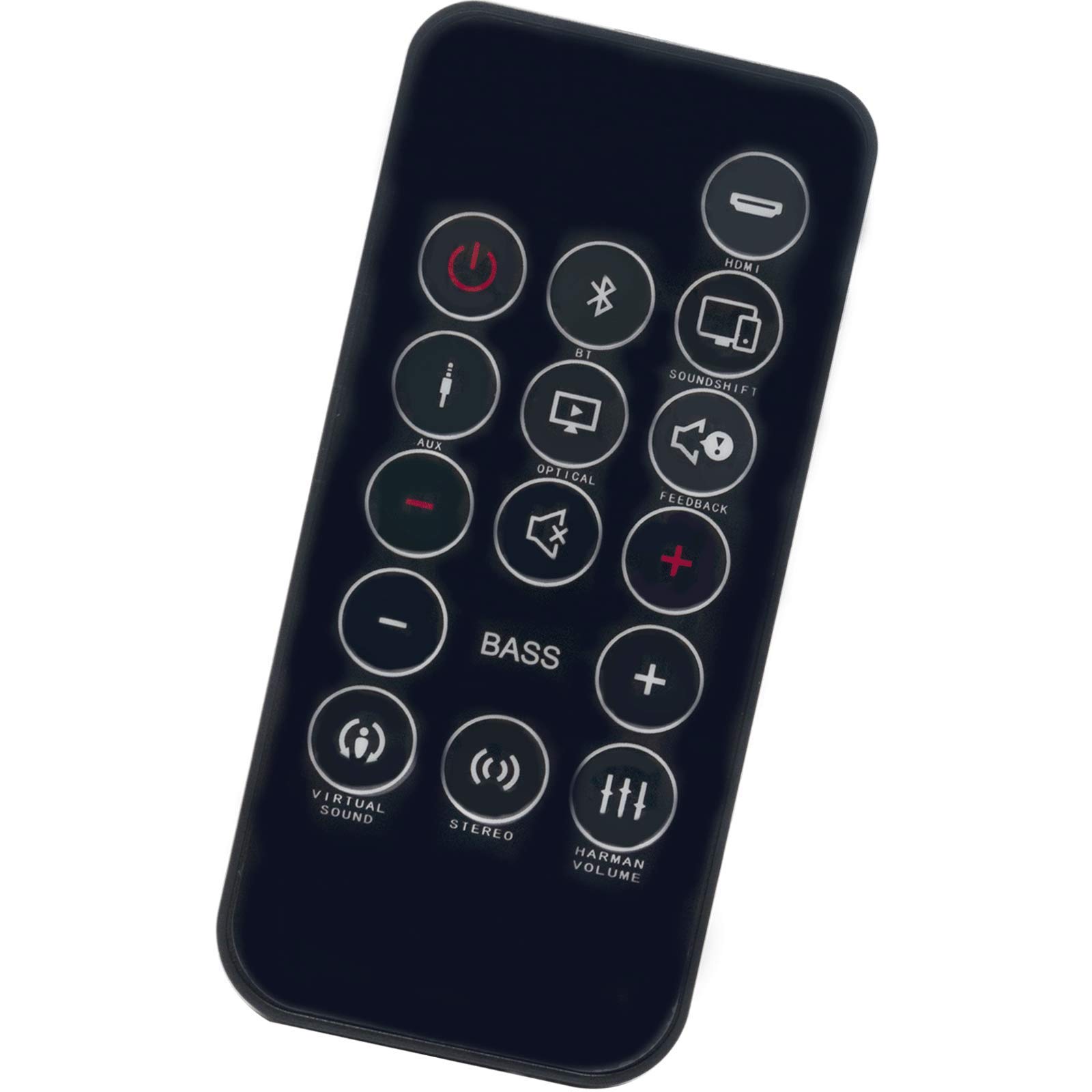 3x Controle Remoto Para Barra De Som De Cinema Em Casa Sb350