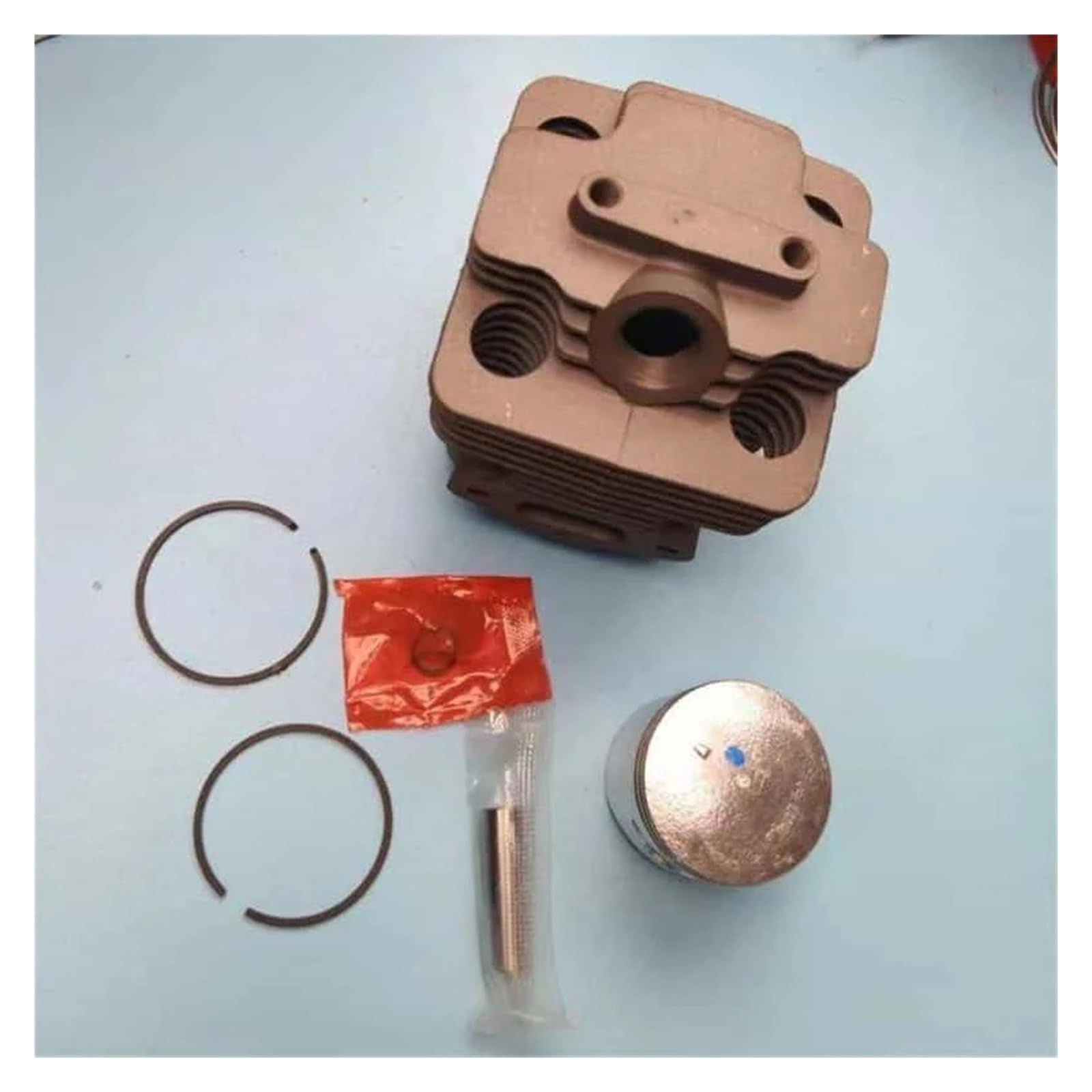 Adecuado para motosierras, recortadoras y desbrozadoras ZENOAH Shindaiwa ECHO G3K1650. Hoja, pasadores de bloqueo y clips de bloqueo. Kit de pistón de cilindro G2K1600 34 mm 35 mm (35mm G3K1650