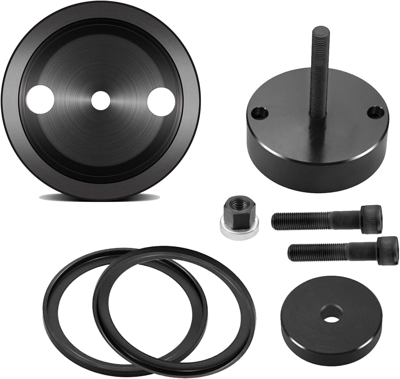 J-35686-B Front and Rear Crankshaft Seal Wear Ring Sleave Installer Compatible with Detroit Diesel Series 60 and Two Cycle 92 12.7L 14L Engines, Direct OEM Replacement to J-35686, J-35686-A