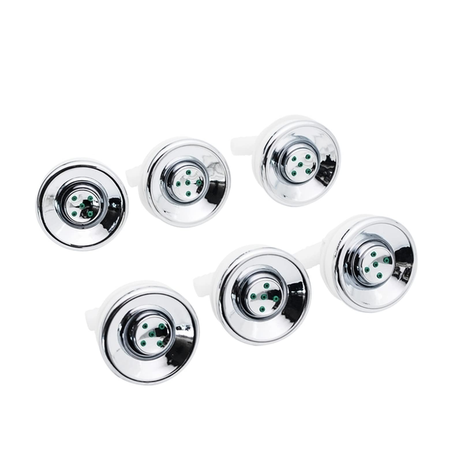 Duschkopf 6 teile/los Sprühdüse Hydraulische Akupunktur Massage Wassereinsparung Dusche Kopf Düsen Dusche Kabinenraum Zubehör Badezimmer Duschkopf Mit Schlauch