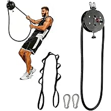 Endless Rope Trainer,Adjustable Resistance 66LB,14 FT