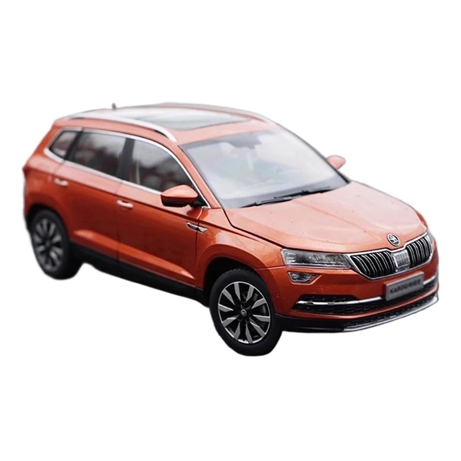Modello Di Auto Skoda In Scala 1:18, Materiale In Lega, Collezione Statica, Ornamenti(Rosso)