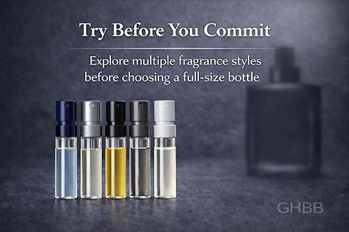 Miniatura 7 de Juego de descubrimiento de muestras de colonia para hombre, mini vial de fragancia de lujo de alta gama, paquete de regalo de viaje surtido
