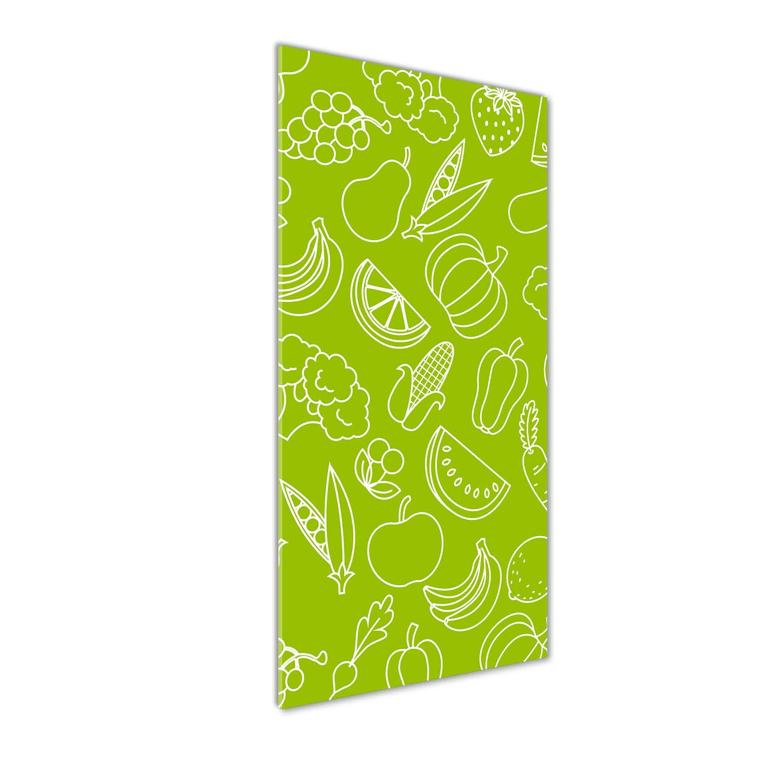 Image sur Verre Acrylique 50x125 cm - Déco Mural derrière le plastique Tulup Vert
