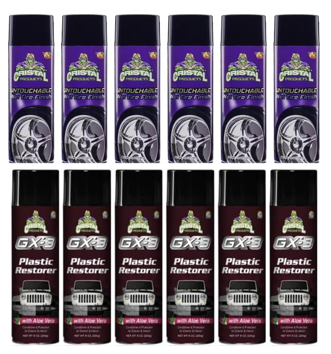 ジャパンテクノロジー サスシャイン Amazon.com: GX-3 Plastic Restorer & Untouchable Tire Shine Bundle