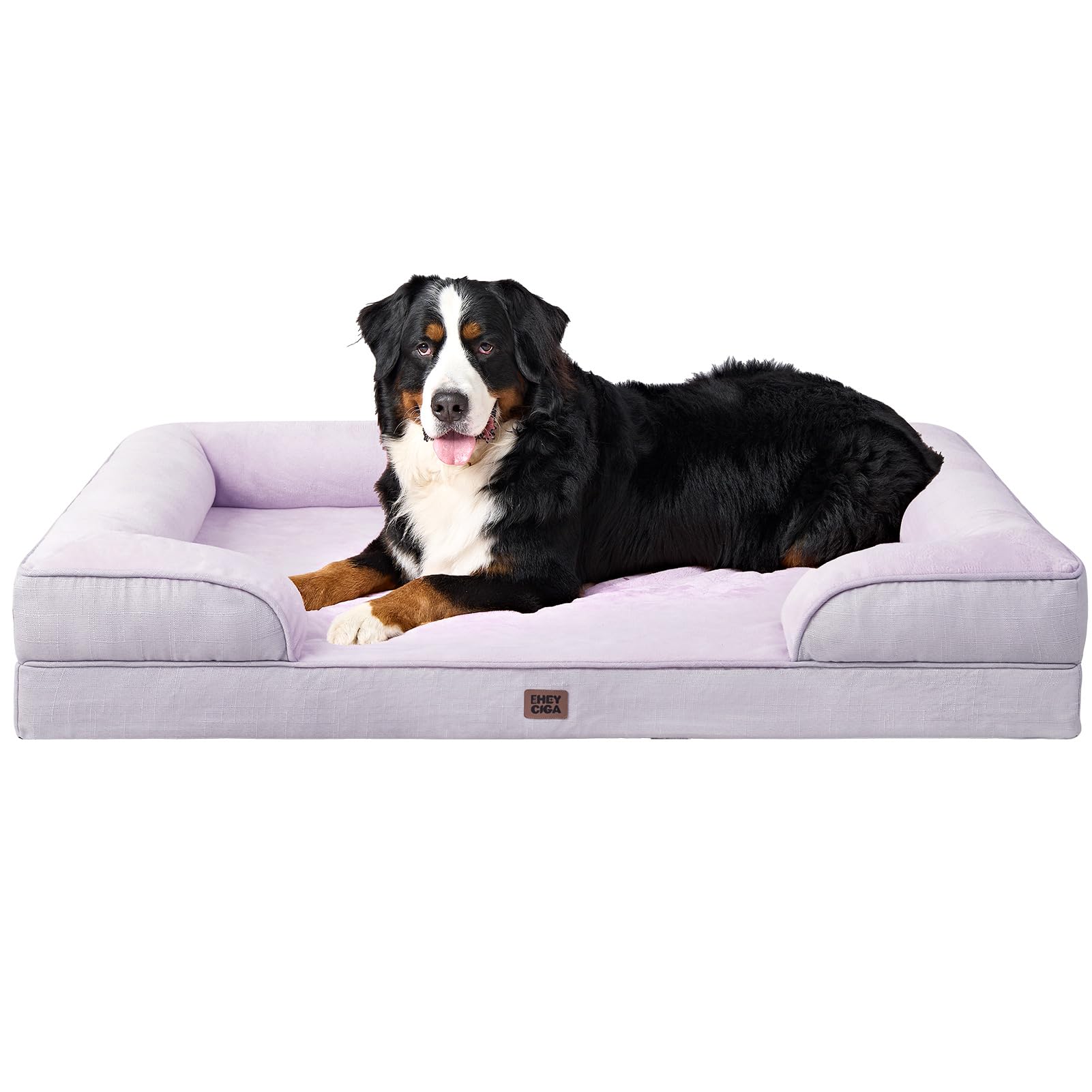 EHEYCIGA Orthopedic XXL Dog Bed, Waterproof Washable XL Big Pet Bed 52"
