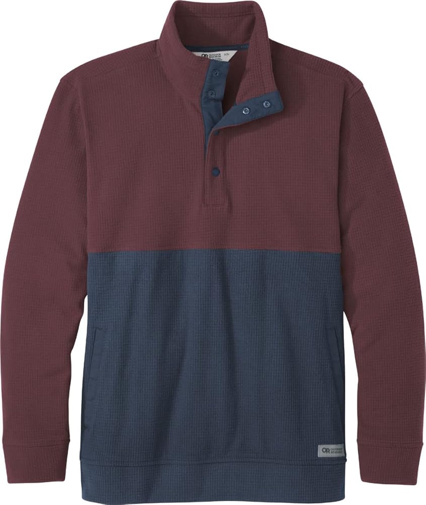 Outdoor Research Men's Trail Mix Snap Pullover II at Amazon Men's Outdoor Research Men's Trail Mix Snap Pullover II at Amazon Men's