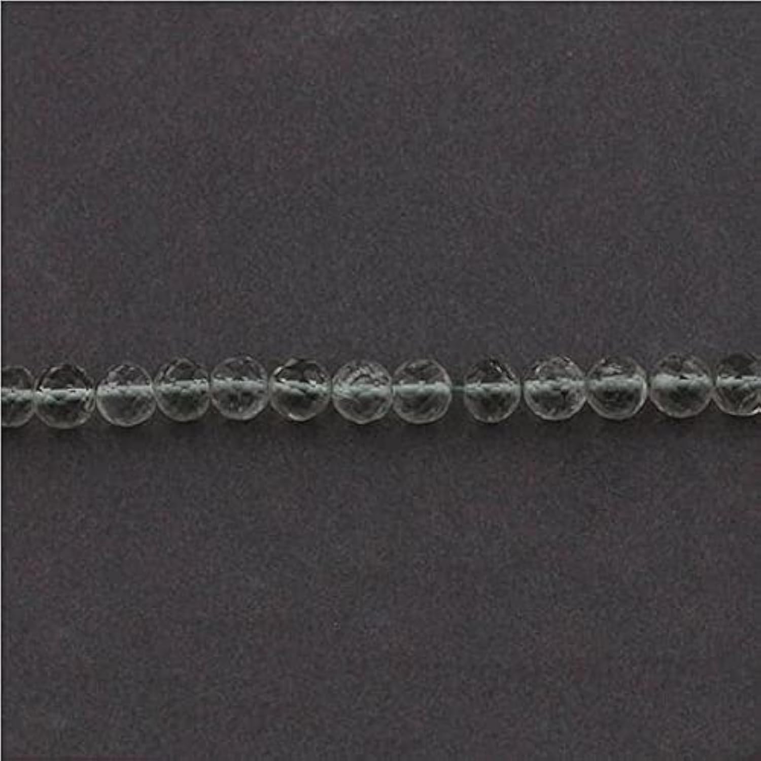 Améthyste verte 6mm perles facettées LKBEADS fil briolettes rondes