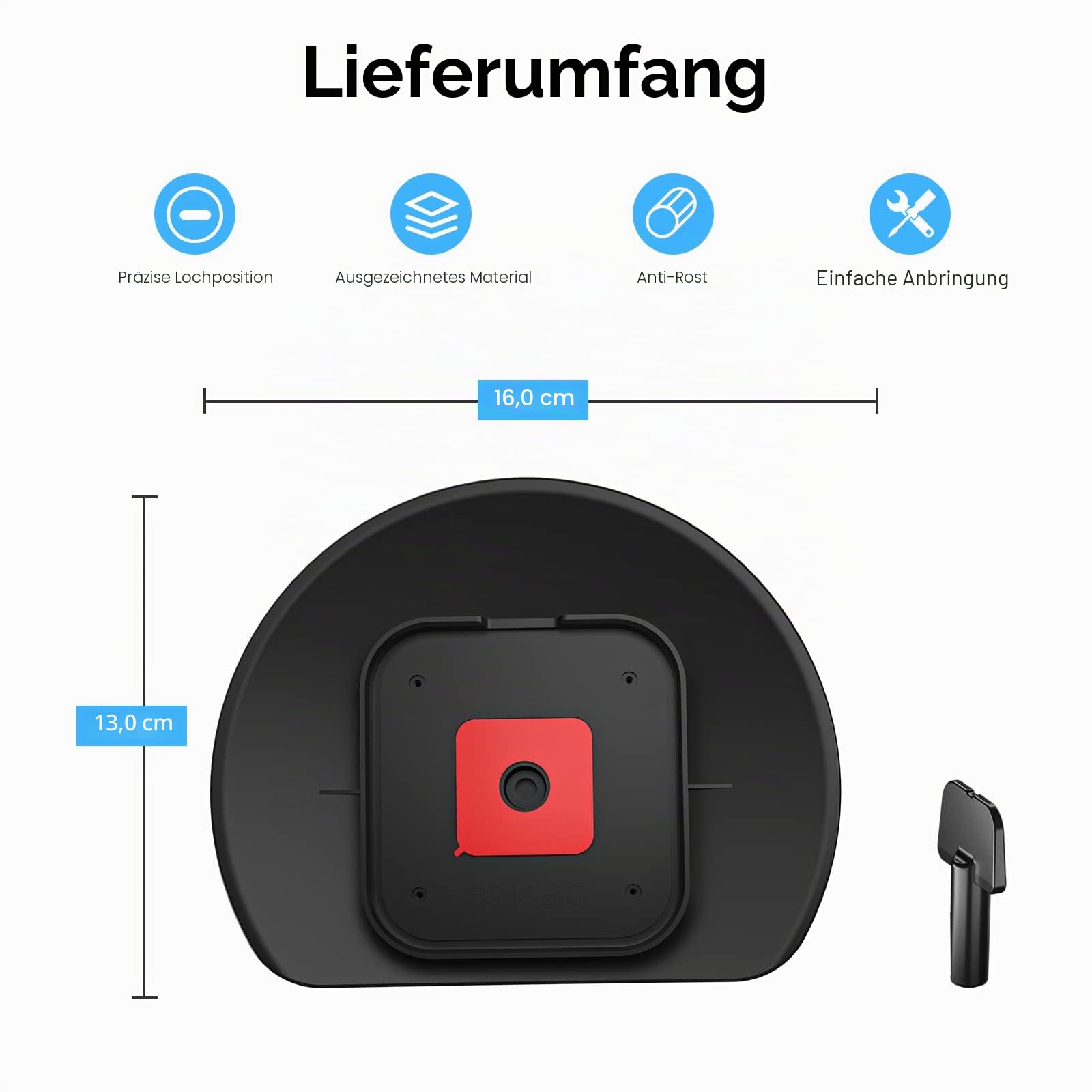 Kamera Regenschutz für Ring Spotlight Kamera Plus, Aussen Überwachungskamera Abdeckung Sonnenschutz Kamera Zubehör für Ring Spotlight Spotlight Cam Plus, Schützt die Kamera vor Staub & UV-Strahlen