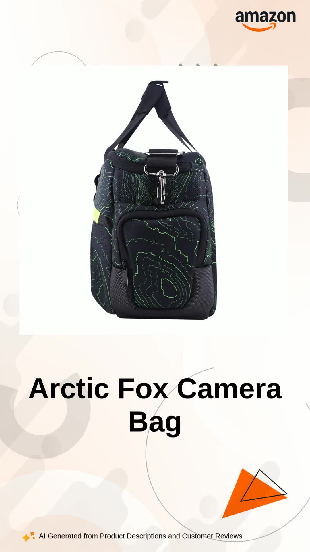 Arctic Fox Sling Shutter Topography Camera Bag : Amazon.in