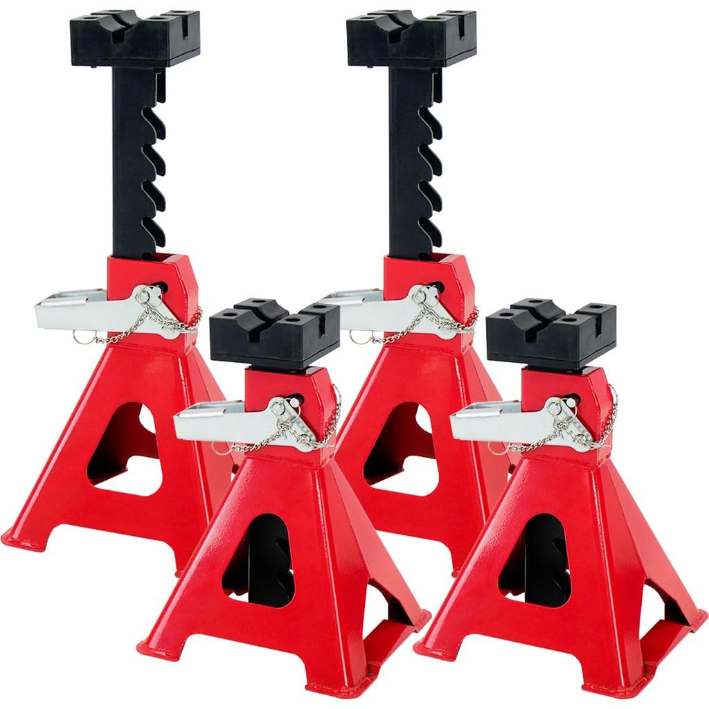 Amazon.co.jp: ジャッキスタンド スチール製 馬 ジャッキ 乗用車