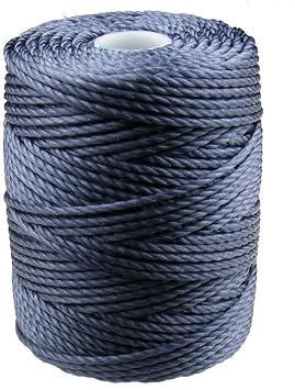 C-Lon Tex 400 Heavy Weight Bead Cord, Indigo - 1.0mm, 39 Yard Spool