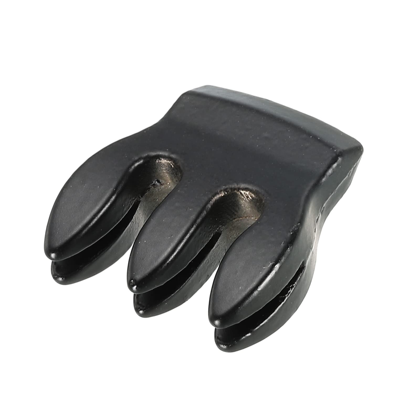 MECCANIXITY Metal Violin Mute 3 Prong Practice Violin Silence Mute Black for Fiddle Violin Volume Control Practice