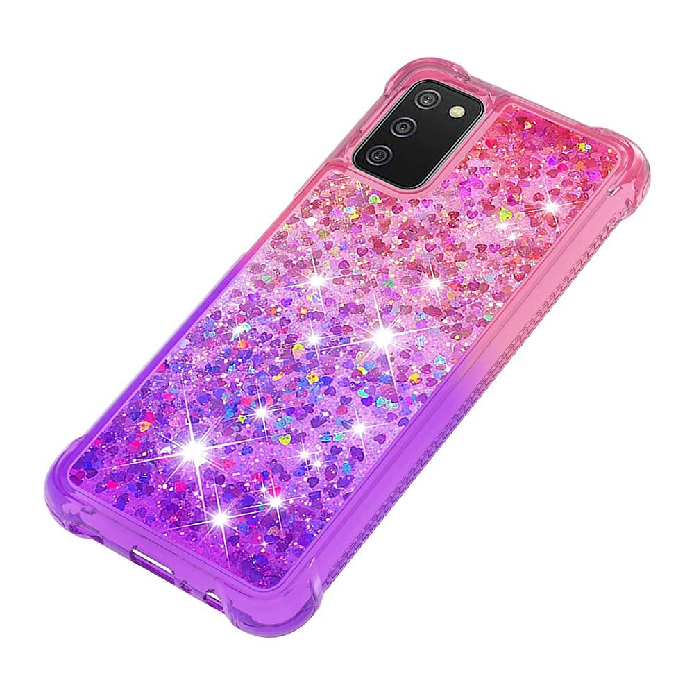 Amazon.com: CAIYUNL for Samsung Galaxy A03S Case with Glass Screen Protector for Women Girls,Glitter Bling Flowing Liquid Sparkle Cute Soft TPU Shockproof Protective Phone Case for Samsung Galaxy A03S-Pink/Purple : Cell Phones Amazon.com: CAIYUNL for Samsung Galaxy A03S Case with Glass Screen Protector for Women Girls,Glitter Bling Flowing Liquid Sparkle Cute Soft TPU Shockproof Protective Phone Case for Samsung Galaxy A03S-Pink/Purple : Cell Phones