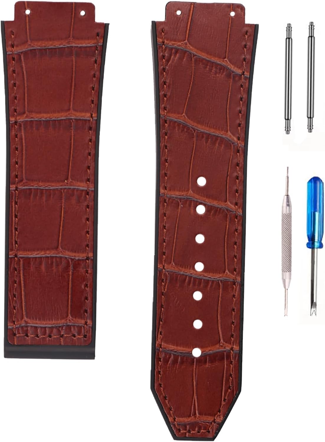 Leather Watch Band Compatible for Hublot Big Bang 19mmx 25mmx 22mm Strap Replacement for men and women wirst watchband