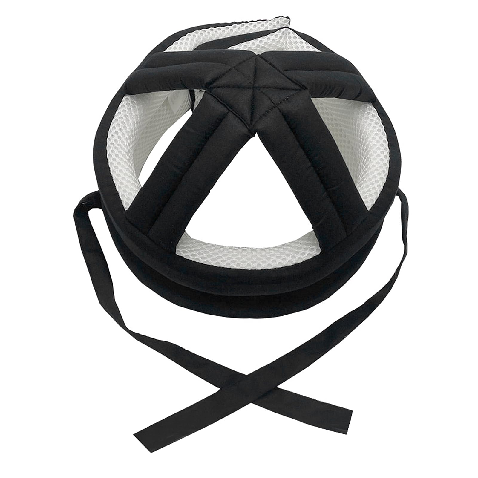 Casque de Protection pour Personnes Âgées Coussin Protection Tête Anti-Chute Chapeau Epaissi en Coton Anti-Collision Taille Réglable