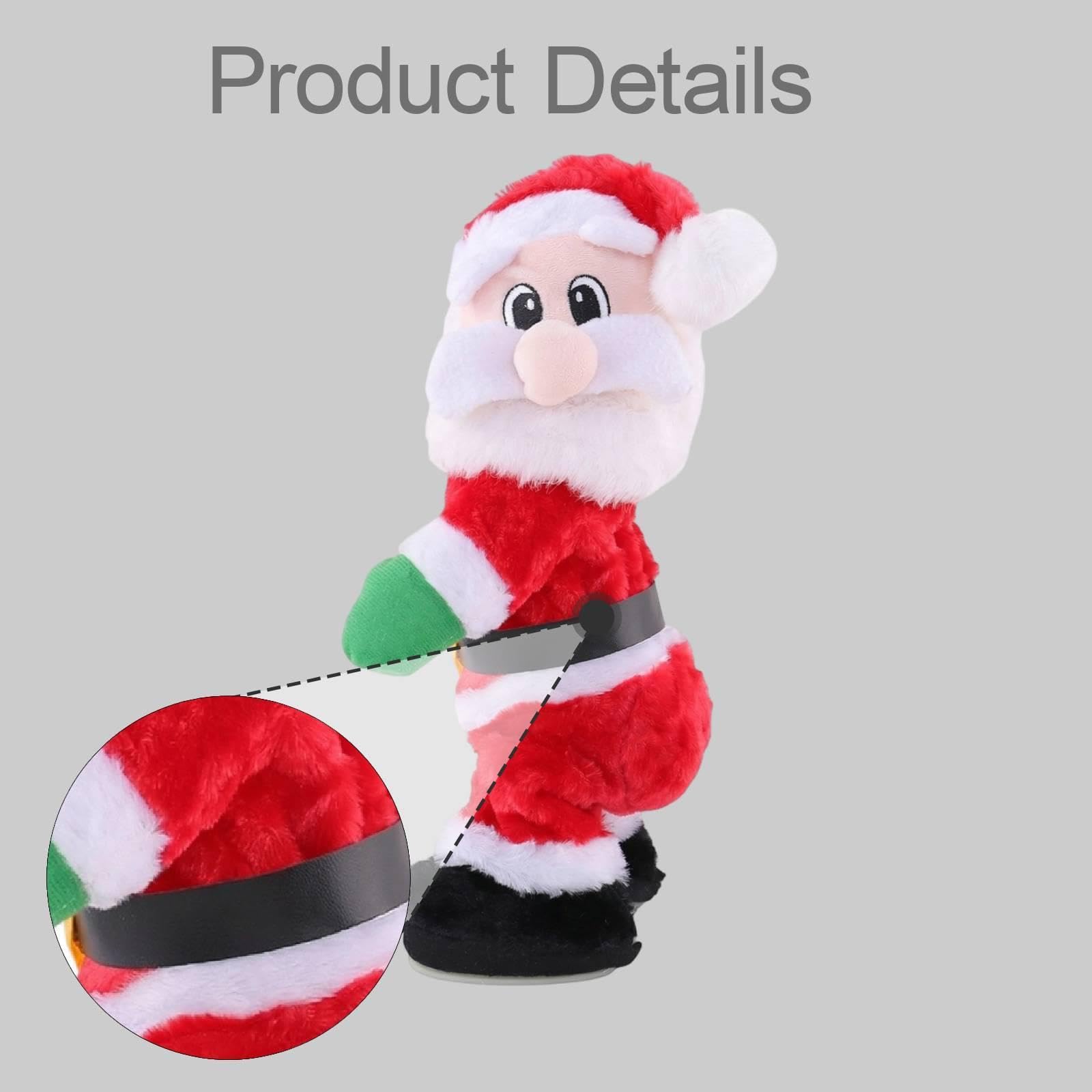 Muñeco Eléctrico de Papá Noel, Muñeco Bailarín de Papá Noel para El