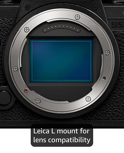 Amazon.com : Panasonic LUMIX S5IIX Mirrorless Camera, 24.2MP Full