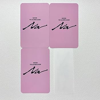 Amazon.co.jp: TWICE ナヨン Na ABCD YES24 店舗特典トレカ 3枚 : おもちゃ