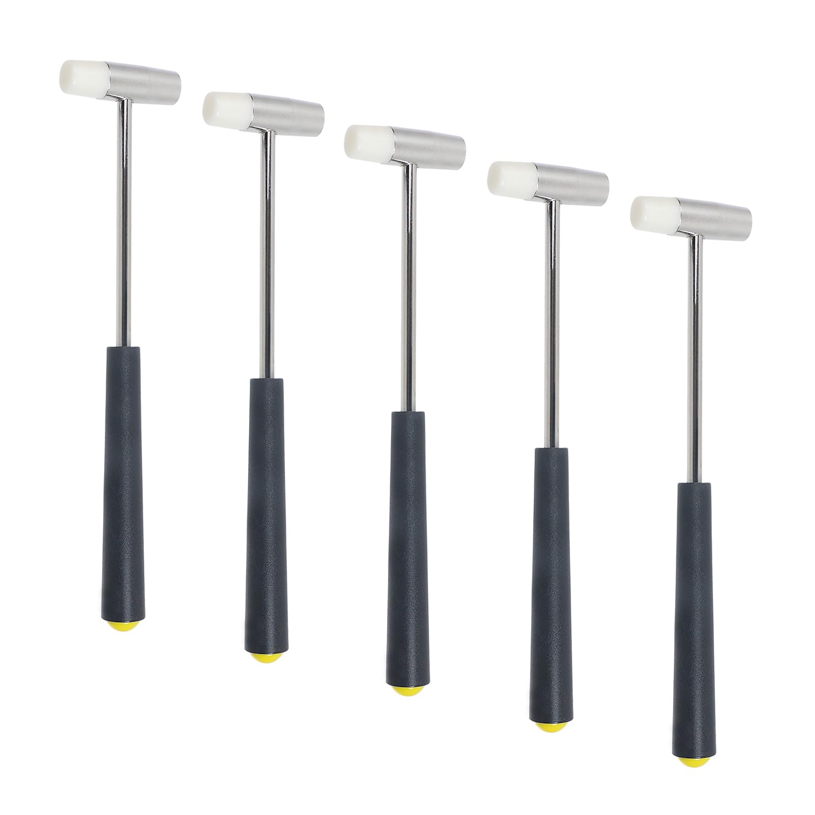 T Tulead Mini Hammer Multifunctional Hammers 7-Inch Watch Tools for Watchmaker,Jeweler Pack of 5